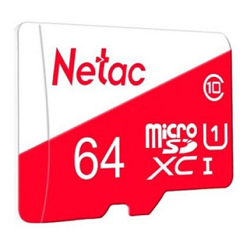  Карта памяти MicroSD Netac P500 ECO MicroSDXC 64GB, Class 10 (NT02P500ECO-064G-S)