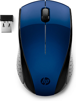 Компьютерная мышь   беспроводная HP 7KX11AA, 220, синяя (7KX11AA)