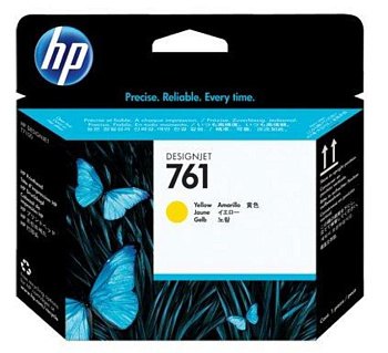 Печатающая головка HP 761 Designjet желтый (CH645A)