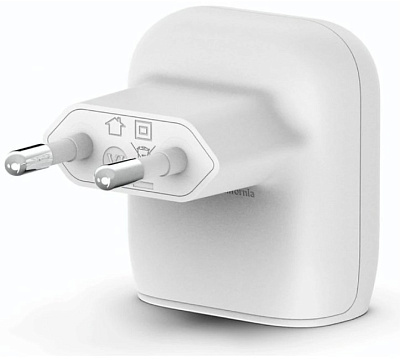 Сетевое зарядное устройство Belkin USB-C Wall Charger 20W белый (WCA003vfWH)
