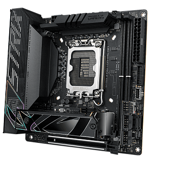 Материнская плата ASUS ROG STRIX Z790-I GAMING WIFI, LGA1700 M-ITX (ROG STRIX Z790-I GAMING WIFI) Материнская плата ASUS ROG STRIX Z790-I GAMING WIFI, LGA1700 M-ITX (ROG STRIX Z790-I GAMING WIFI)