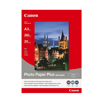 Полуглянцевая фотобумага Canon SG-201 A3 20SH (1686B026AA)