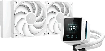 Кулер с водяным охлаждением Deepcool MYSTIQUE 240 WH (R-LX240-WHDSNMP-G-1)