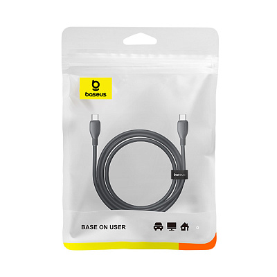 Интерфейсный кабель Baseus Ultra-Fast Fast Charging Cable USB-C to USB-C 100W 1m Cluster Black (P10376302112-03)