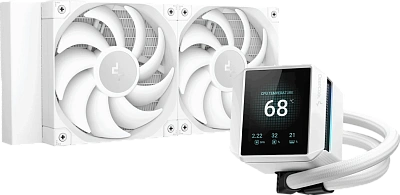 Кулер с водяным охлаждением Deepcool MYSTIQUE 240 WH (R-LX240-WHDSNMP-G-1)
