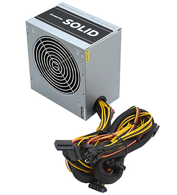 Блок питания ATX 700W Chieftec Solid GPP-700S, 12sm fan OEM (GPP-700S OEM)