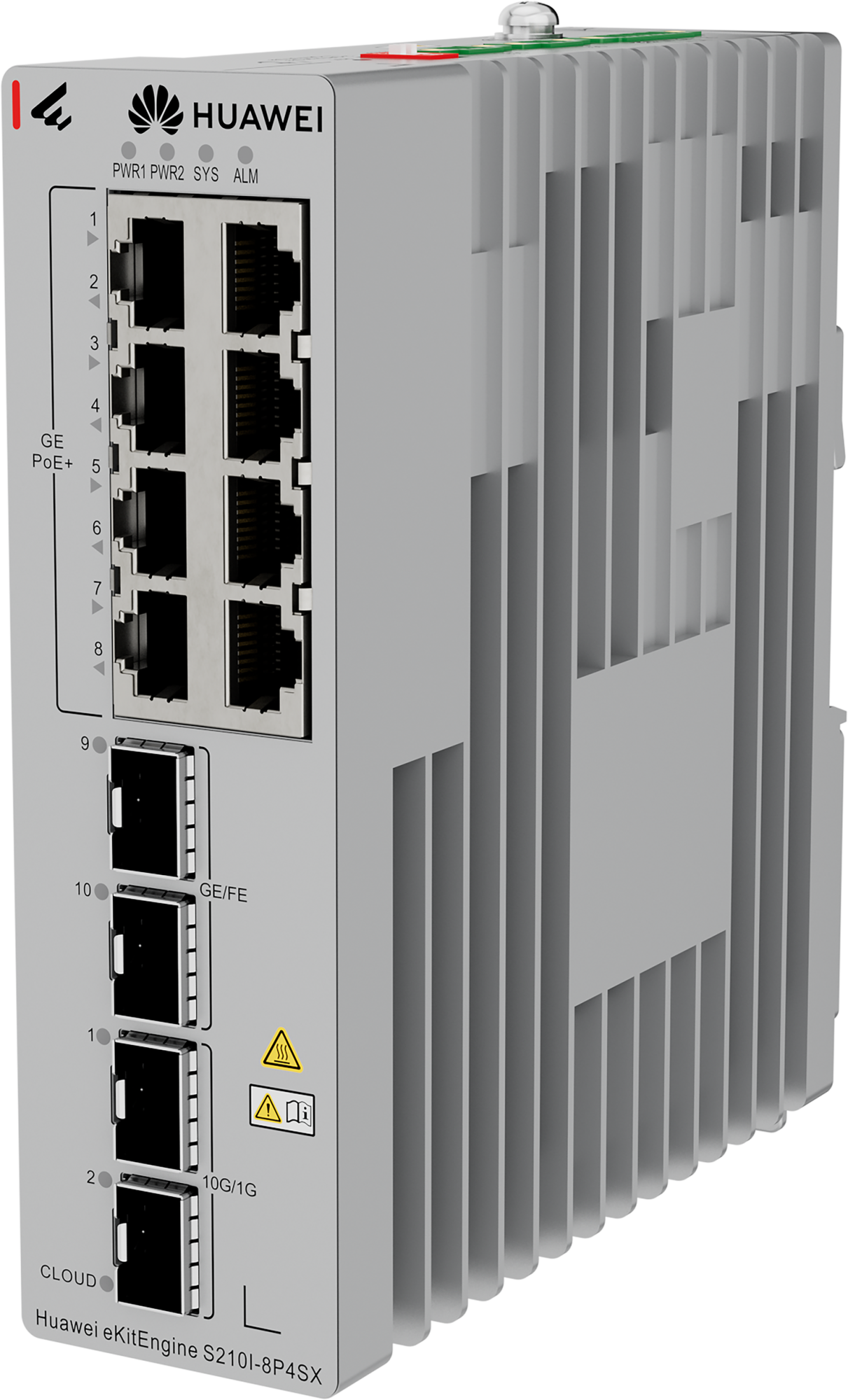 Коммутатор Huawei S210I-8P4SX PoE (98012933)