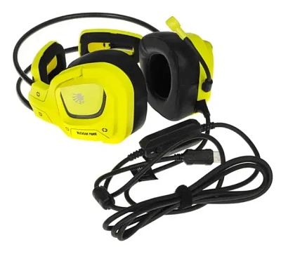 Гарнитура A4Tech Bloody G575, 2m,USB,LED,Punk Yellow (G575/PUNK YELLOW)