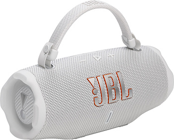 Колонка JBL Charge 6, White (JBLCHARGE6WHT)