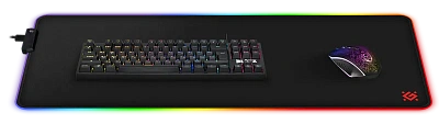 Коврик для мыши Defender Black XXL Light (50009)