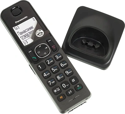 Радиотелефон PANASONIC KX-TGF310 (RUM) Черный металлик (KX-TGF310RUM)