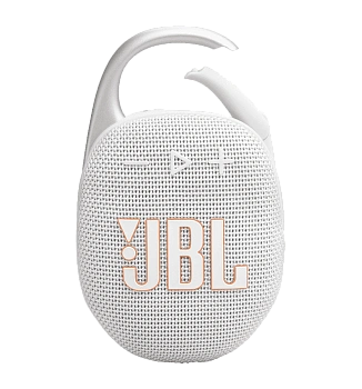 Беспроводная колонка JBL Clip5, White (JBLCLIP5WHT)
