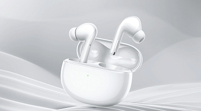 Bluetooth гарнитура Xiaomi Buds 3, Gloss White (BHR5526GL)