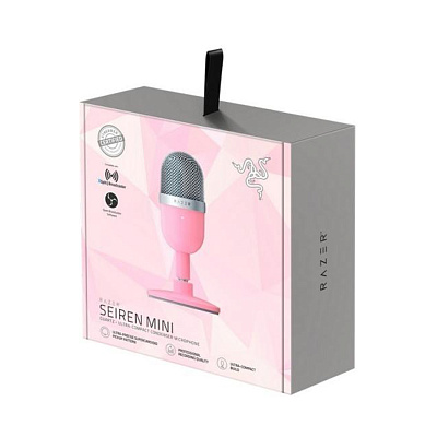 Микрофон Razer Seiren Mini - Quartz (RZ19-03450200-R3M1)
