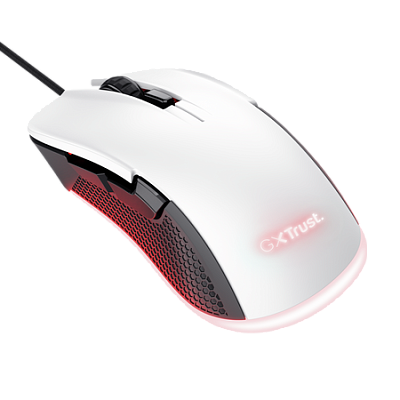 Мышь игровая Trust GXT 922W YBAR белый (24730)