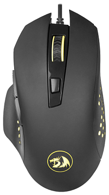 Игровая мышь проводная игровая оптическая Redragon Gainer (черный) USB (75170)