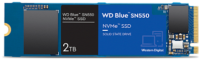 Твердотельный накопитель 2000GB SSD WD BLUE SN570 NVMe M.2 PCI-E (WDS200T3B0C)