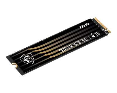 Твердотельный накопитель SSD MSI Spatium M480 PRO 4TB (S78-440R050-P83)