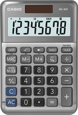 Калькулятор настольный CASIO MS-80F-WA-EP (MS-80F-WA-EP)