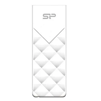 USB флеш-накопитель 128GB Silicon Power, Blaze B03, USB 3.2, white (SP128GBUF3B03V1W)