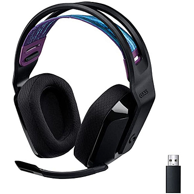 Гарнитура беспроводная игровая Logitech G535 Wireless Gaming Headset - Black (981-000972)