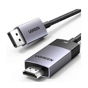 Кабель Ugreen DP115 80397 DP Male To HDMI 8K Cable 2m (80397)