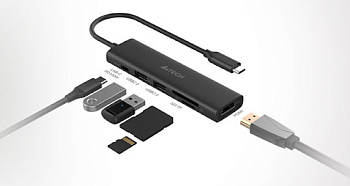  USB Хаб A4tech DST-60C  (DST-60C)