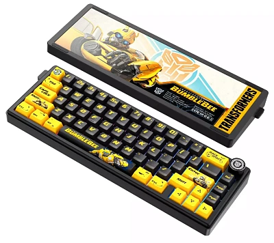Клавиатура беспроводная Transformers TF-GK02, Yellow (Black) (TF-GK02, Yellow)