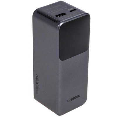 Портативный внешний аккумулятор Ugreen PB724, Gray (35526B)
