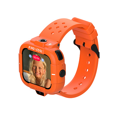 Смарт часы Elari KidPhone Masha and the Bear Orange (KP-MB-ORG)