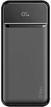 Пауэрбанк ttec ReCharger LCD, 20.000mAh (2BB268S)