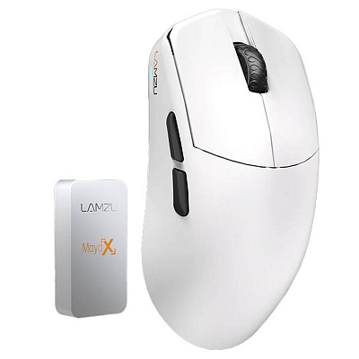 Мышь Lamzu Maya X, White (6975637430091)