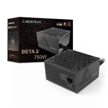 Блок питания Montech  750W, BETA 2 750W, Черный (BETA 2 750W)