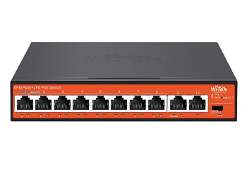 Коммутатор неуправляемый Wi-Tek WI-PS210 v4  (WI-PS210 v4)