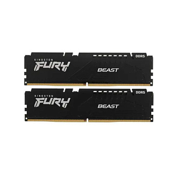 Модуль памяти Kingston Fury Beast RGB KF552C40BBAK2-16 DDR5 DIMM 16Gb Kit(2x8) 5200 MHz  (KF552C40BBAK2-16) Модуль памяти Kingston Fury Beast RGB KF552C40BBAK2-16 DDR5 DIMM 16Gb Kit(2x8) 5200 MHz  (KF552C40BBAK2-16)
