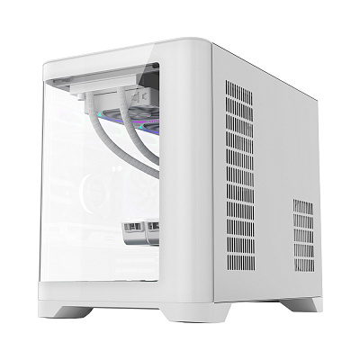 Компьютерный корпус 1STPLAYER UV6 WHITE (UV6-WH-2FC7R-W-1FC7-W)