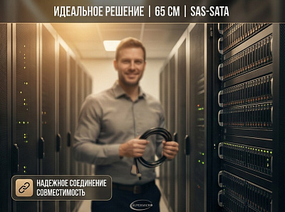 Кабель Supermicro SAS - SATA (CBL-0306L)