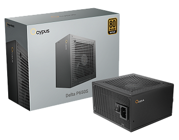 Блок питания Ocypus Delta P650S 650W Non modular, 80+Bronze, Черный (Delta-P650S-BDFBK025X-EU)