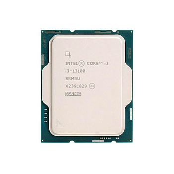 Процессор Intel Core i3 13100, LGA1700, Tray (s-1700 i3 13100)