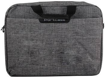 Сумка для Ноутбука PORTCASE KCB-161 для 15,6", серая (KCB-161, серая)