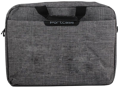 Сумка для Ноутбука PORTCASE KCB-161 для 15,6", серая (KCB-161, серая)