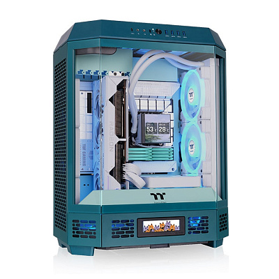Компьютерный корпус Thermaltake The Tower 600 - Transformative Teal (CA-1Z1-00MTWN-00)