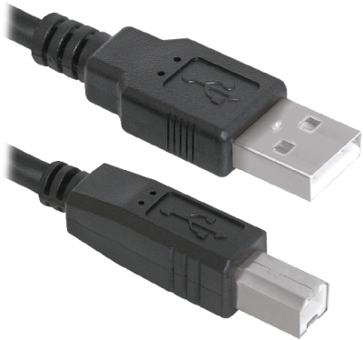 Кабель Defender USB04-10 USB 2.0, AM-BM 3м, BULK (пл. пакет) (83764)