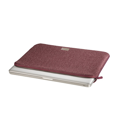 Чехол для ноутбука Hama Jersey, 15.6", Dark-red (00217111)