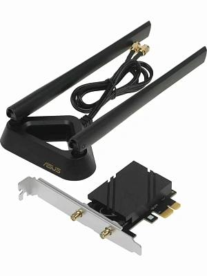 Беспроводной адаптер ASUS PCE-BE92BT,BE9400,WiFi7 PCI-E,Bluetooth 5.4 (90IG08U0-MO0B00)
