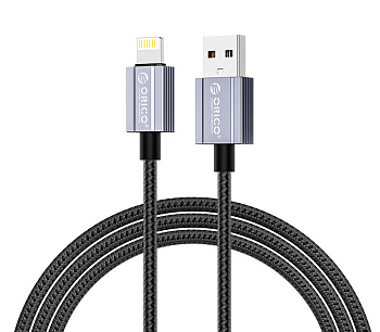 Кабель USB 2.0 - Lightning(m) 8-pin, 1.5m (ORICO-GQA12-15-BK-BP) 