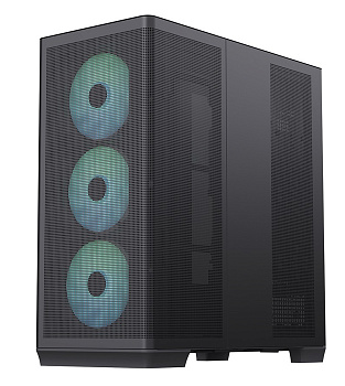 Компьютерный корпус Aerocool APNX C1-R BK без Б/П (C1-R-BK-v1)
