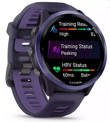 Спортивные часы Garmin Forerunner 570, Фиолетовые, 47 мм (010-02971-02)