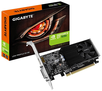 Видеокарта Gigabyte GT 1030 (GV-N1030D4-2GL)
