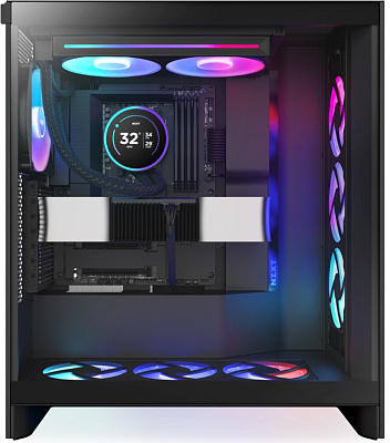 Кулер с водяным охлаждением NZXT Kraken Elite 280 RGB V2 Black (RL-KR28E-B2)